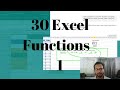 Master Excel Basics: Data Validation, SUM & SUMIFS, & Table Creation | 30 Excel Functions - 1