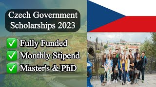 Czech Government Scholarship 2023 | Study in Czech Republic | Study Abroad