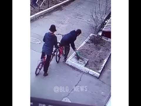 Подростки украли машину