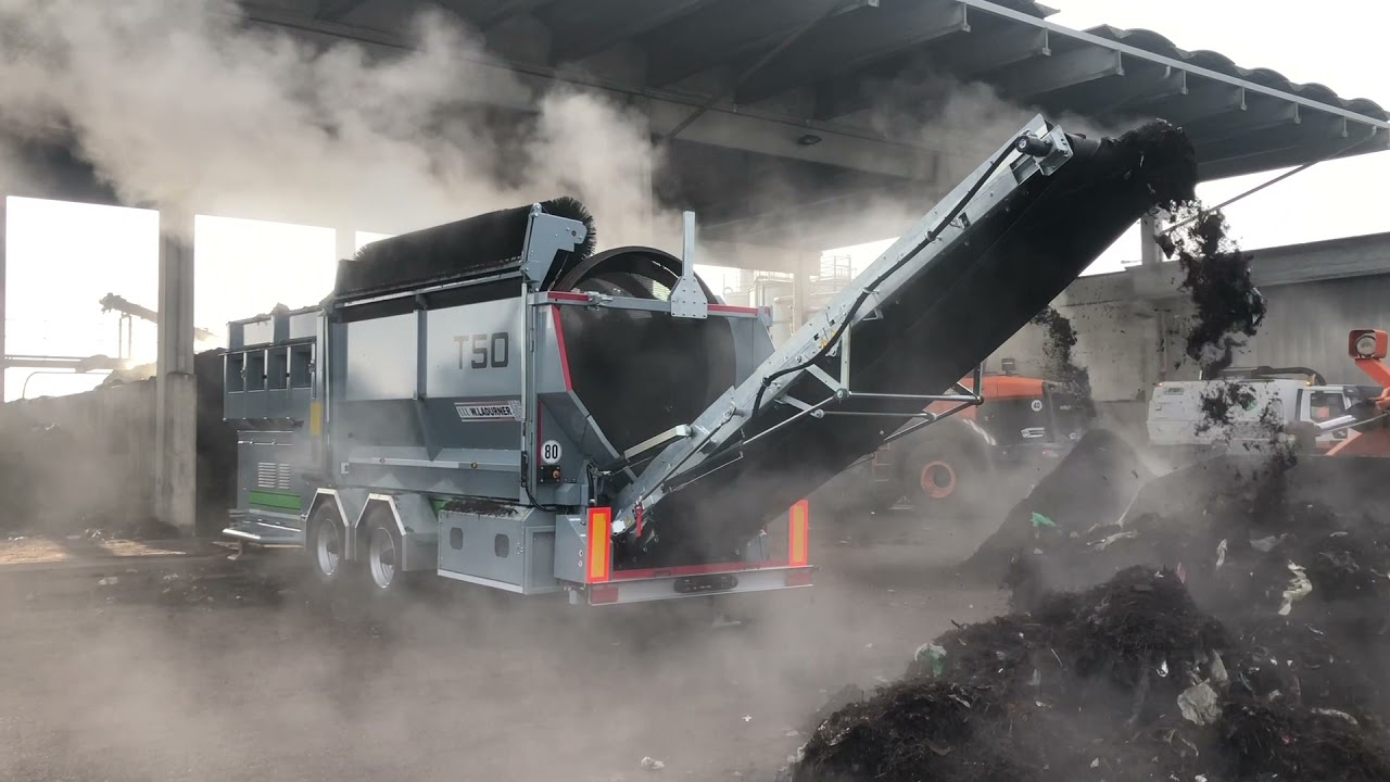 Vagliatura Compost - Vaglio Rotante T 50 Siebotec