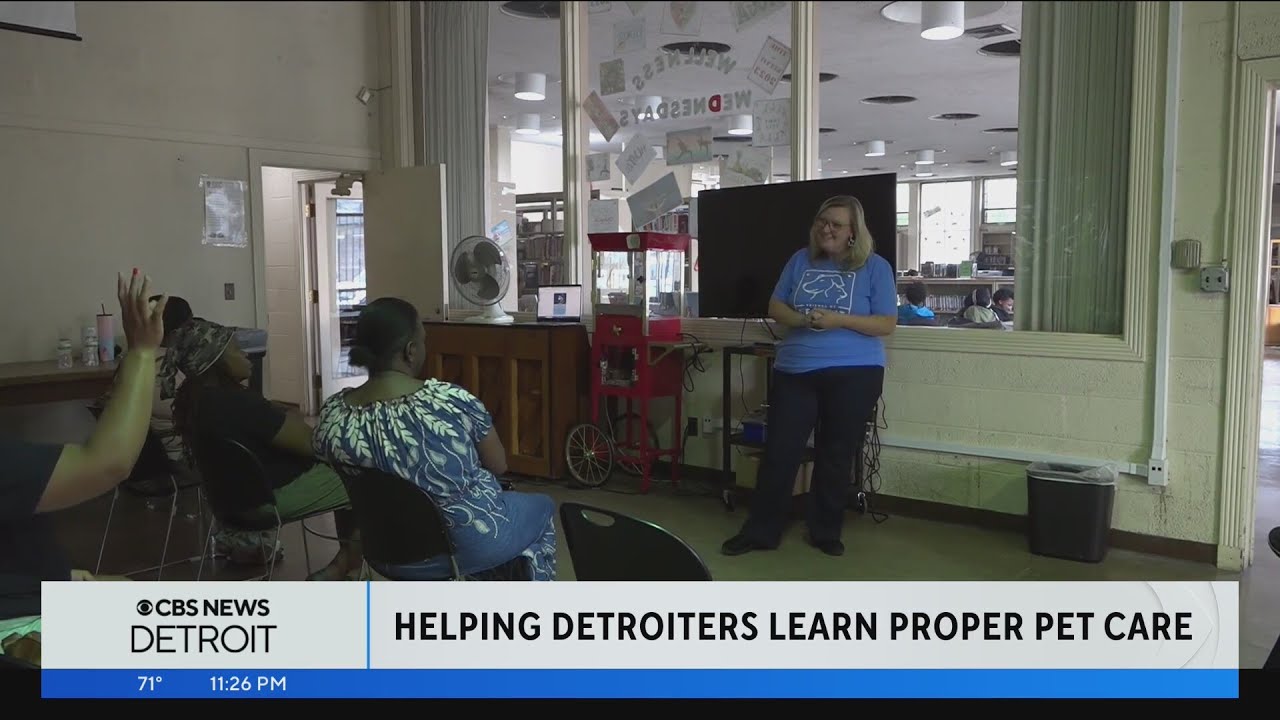 Pet Ownership 101 teaches Detroiter's proper pet care