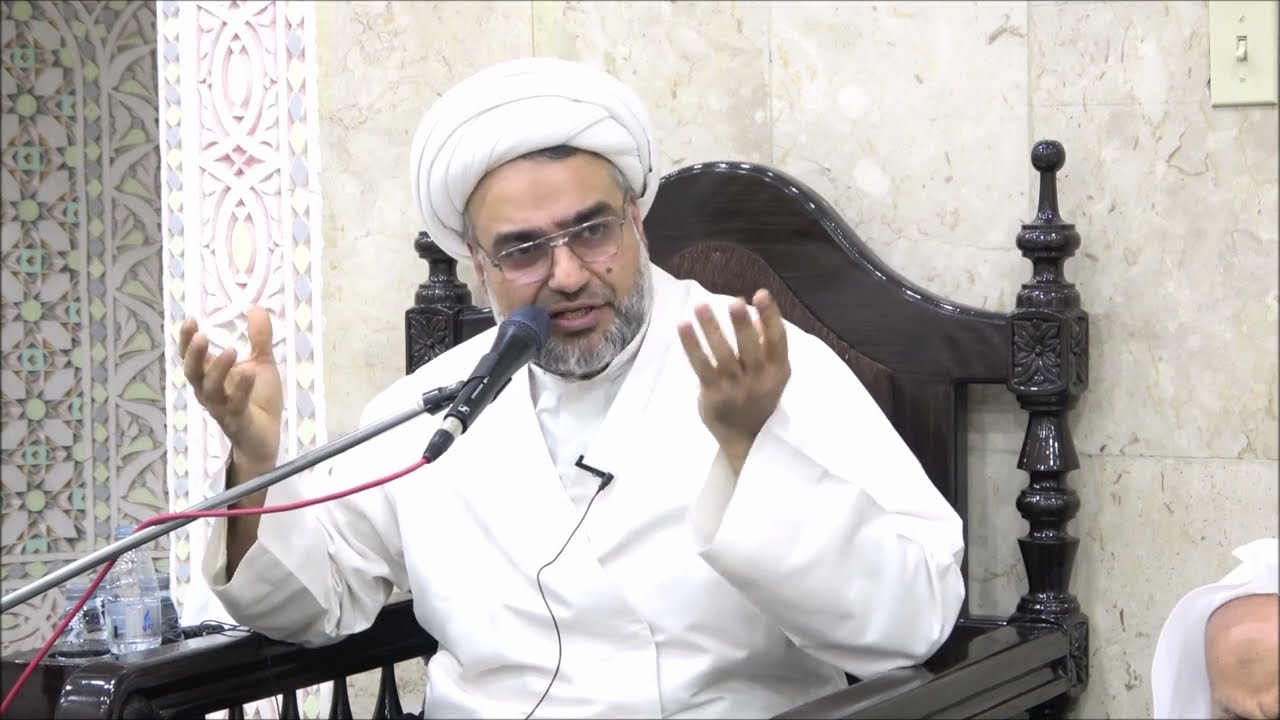 سماحة الشيخ حسن الجنبي  | المجلس الثالث من فاتحة المرحوم سماحة الشيخ صادق المقيلي رحمه الله