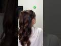 Half-up ponytail #hairstyle #youtubeshorts #beauty