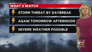 Chicago Weather: Storm Threat By Daybreak