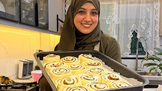 Soft, cottony cinnamon rolls that last a week 😍 The secret to the soaking before baking screenshot 4