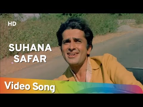 Suhana Safar (HD) | Suhana Safar (1970) | Shashi Kapoor | Sharmila Tagore | Laxmikant Pyarelal Hits