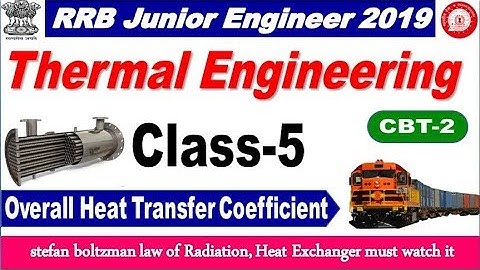 Thermal Engineering class-5 Radiation RRB JE CBT-2 special  for all aspirants By SRINIVASMech