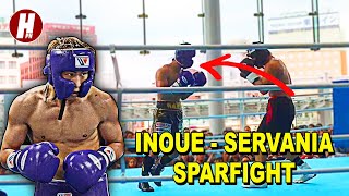 NAOYA INOUE vs GENESIS SERVANIA Sparring Fight - 2