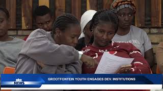 GROOTFONTEIN YOUTH ENGAGE ON DEVELOPMENT OPPORTUNITIES - nbc