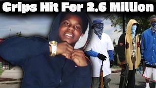 Insane Crips Link Up With Compton Crips & Hit For 2.6 million