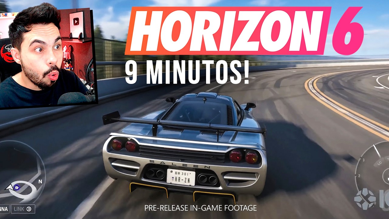 SAIU NOVO GAMEPLAY DE FORZA HORIZON 6! O MAPA ESTÁ INSANO! 🔥