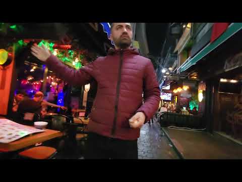 ISTANBUL PARTY STREET! NIGHTLIFE WALK on NEVIZADE STEEET Taksim 🇹🇷 (October 2022)