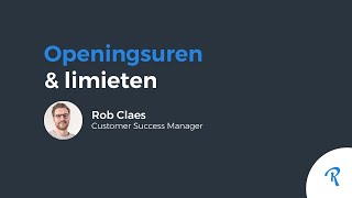 Online Opleiding | Openingsuren \u0026 limieten