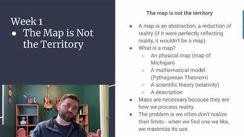The Map is not the Territory (Mental Model Monday)