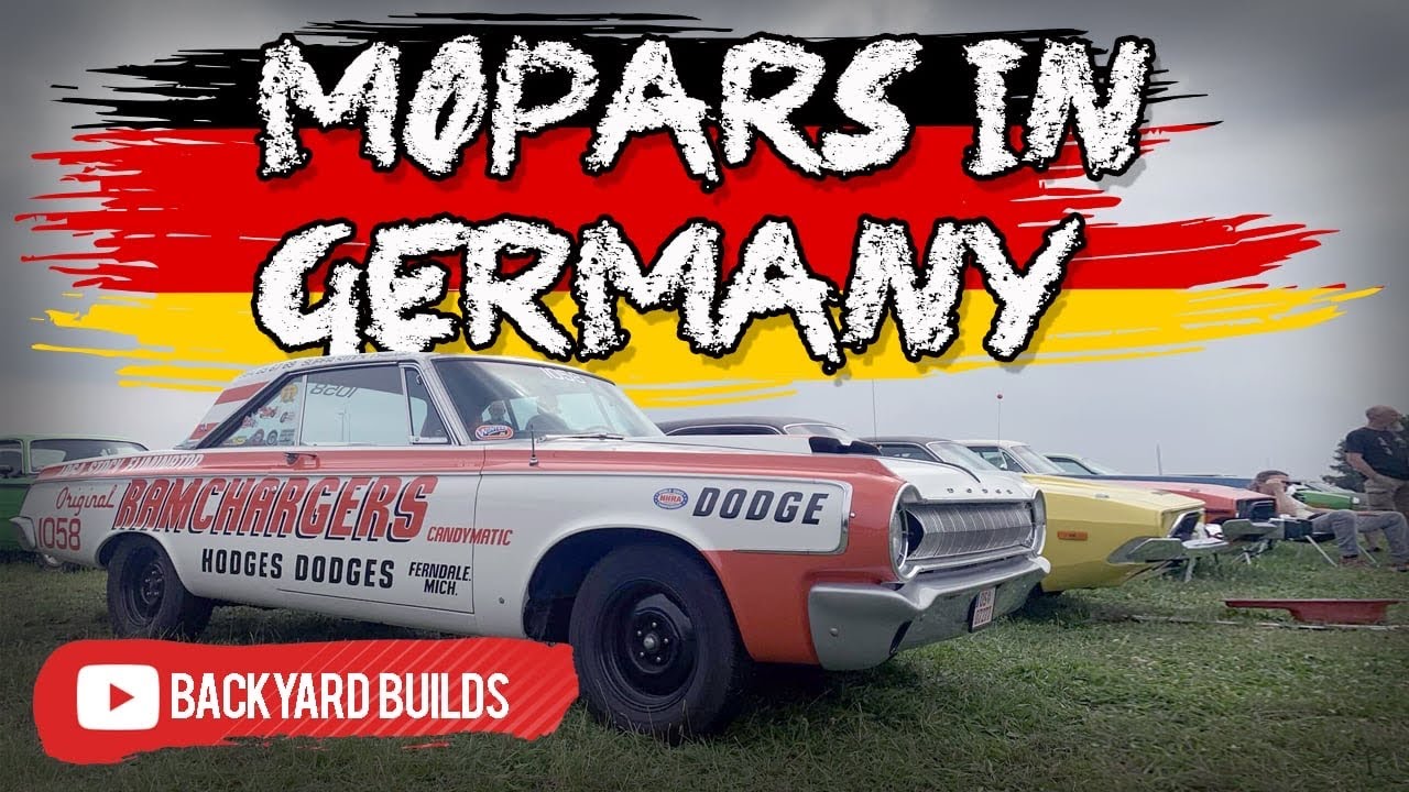 THE EUROPEANS KNOW HOW TO MOPAR!! Mopar Nationals Germany 2024 | BackyardBuilds