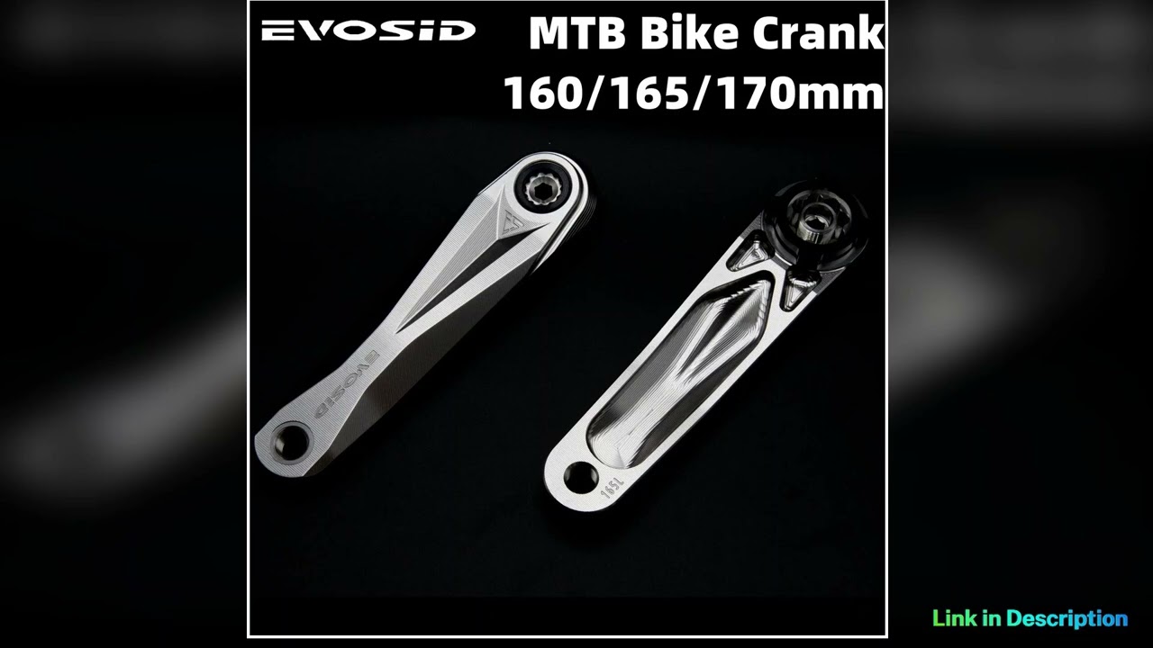 EVOSID Mountain Bicycle Crankset Chainring 32343638T MTB Bike Crank 160mm 3Nails Direct Mount DUB 2