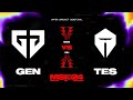 Msi 2024  geng vs tes  playoffs day 5