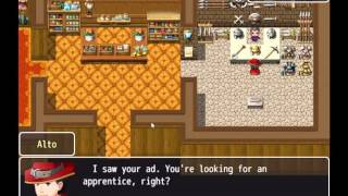 Tales of Harmony- The Song of Alto. Blacksmith Apprentice Event Test.