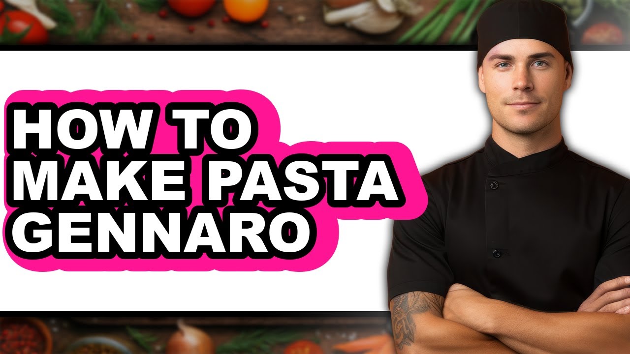 How to Make Pasta Gennaro - Full Guide