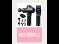 Deep Tissue Massage Gun – Percussion Muscle Recovery, Black