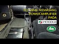 Toturial memasang amplifier pada perodua kancil  how to install car amplifier