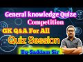 General knowledge Quiz || General Science question answers || GK Quiz || Quiz Test