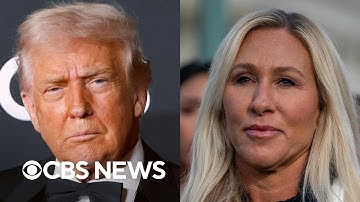 Marjorie Taylor Greene speaks out on rift with Trump over Epstein files