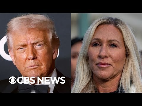 Marjorie Taylor Greene speaks out on rift with Trump over Epstein files