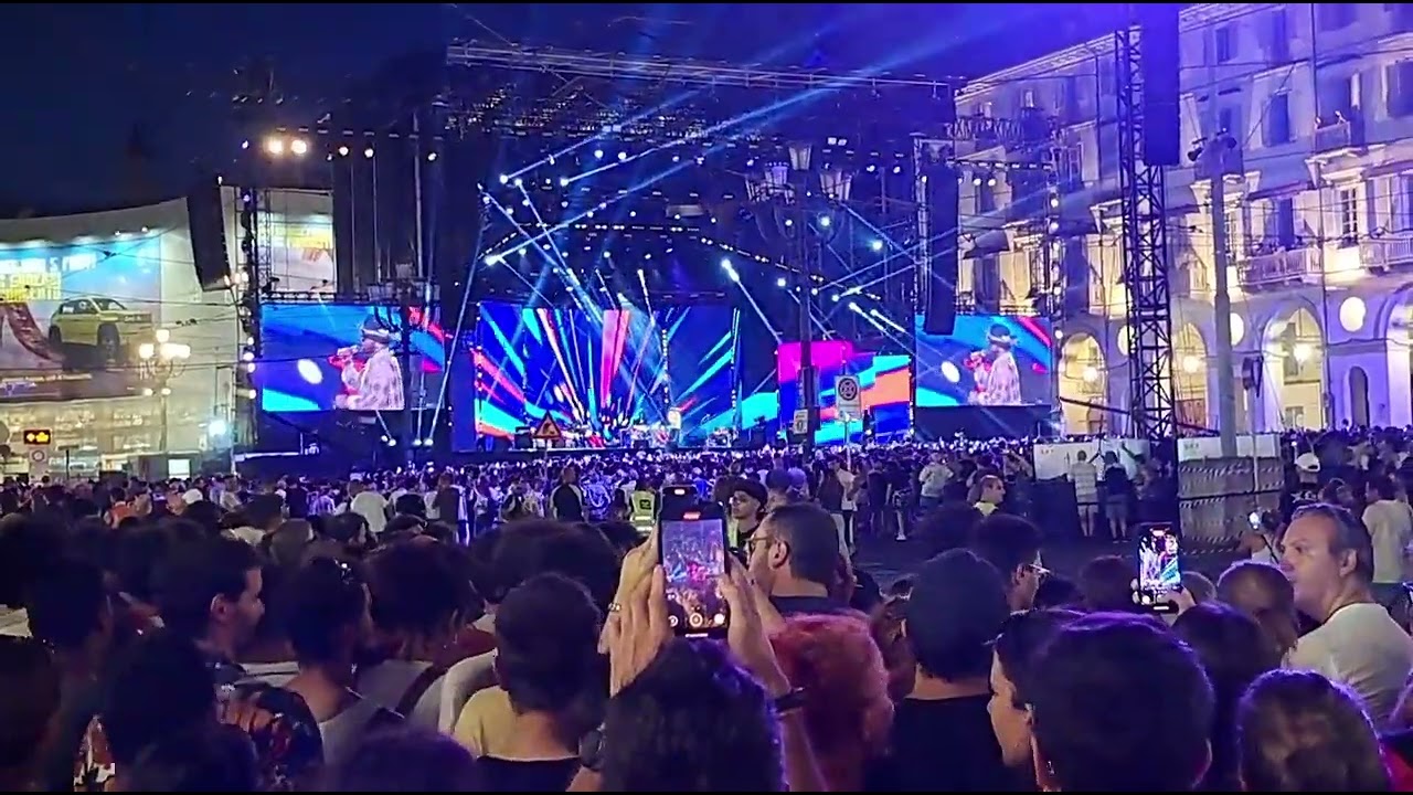 Torino is fantastic - Shaggy #festival #fireworks #concert  #torino #live #festa