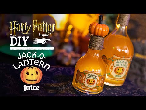 Jack-O-Lantern Juice DIY