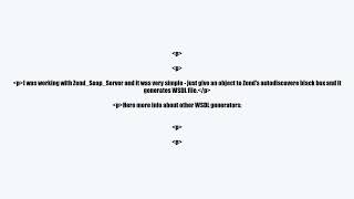 How to implement WSDL service in PHP?