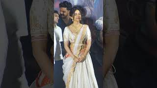 Beautiful Nabha Natesh at Nagabandham movie trailer launch event | vscopestudios