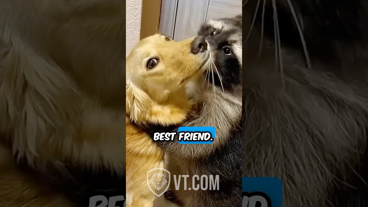 Nobody Expected a Raccoon to Say This to a Dog 😲🦝🐶