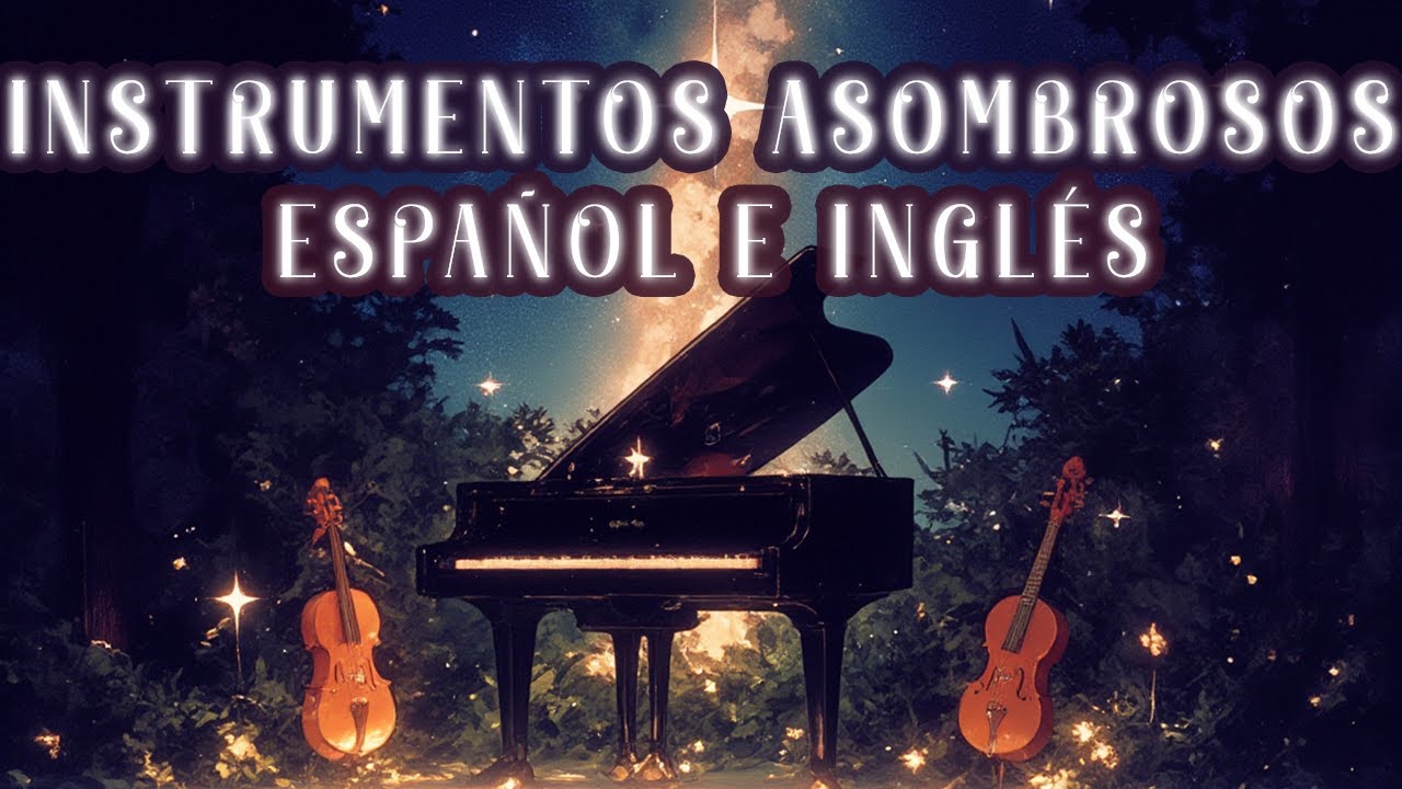 Instrumentos Musicales Increíbles: Aprende sus Nombres en Español e Inglés