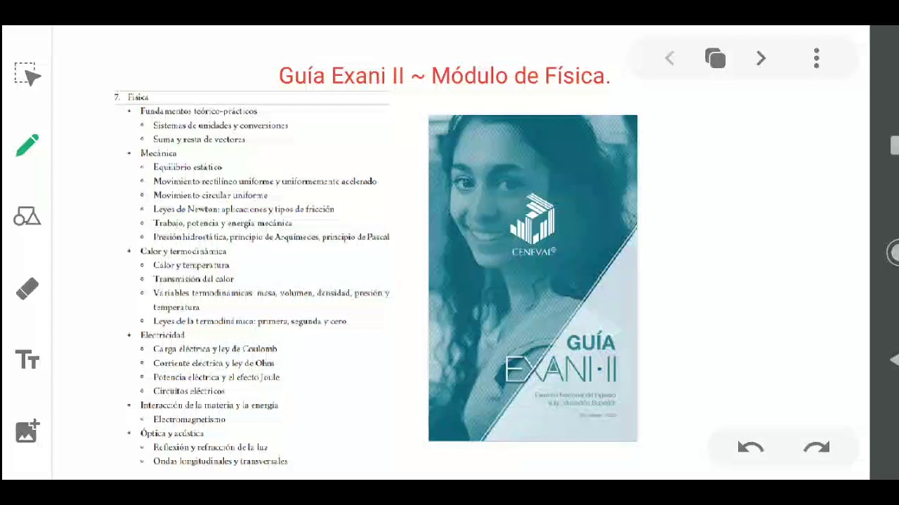 Guía Exani II - Módulo de Física (Introducción) - YouTube