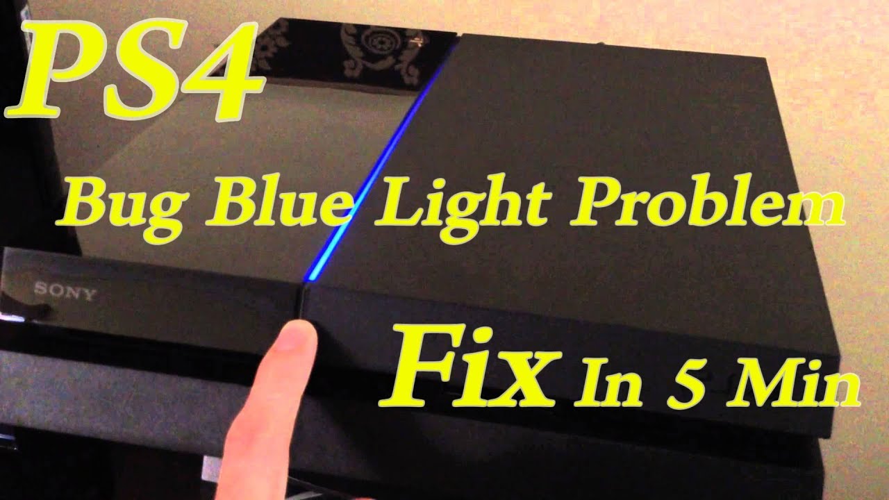 Live video How To Fix Blue Light of Dead Playstation 4 LED bleu de la