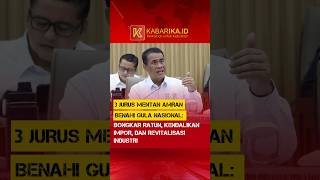 3 Jurus Mentan Amran Benahi Gula Nasional: Bongkar Ratun,Kendalikan Impor, dan Revitalisasi Industri