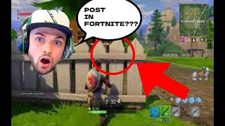 YTP: Ali-A FINDS a POTENTIAL POST in FORTNITE...