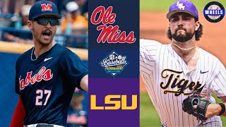 Ole Miss Vs Lsu Sec Tournament Semifinal 2025 College Baseball Highlights