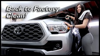 I Ceramic Coated my ENTIRE truck | Hydrosilex Ceramic Coat + Detail on a Toyota Tacoma