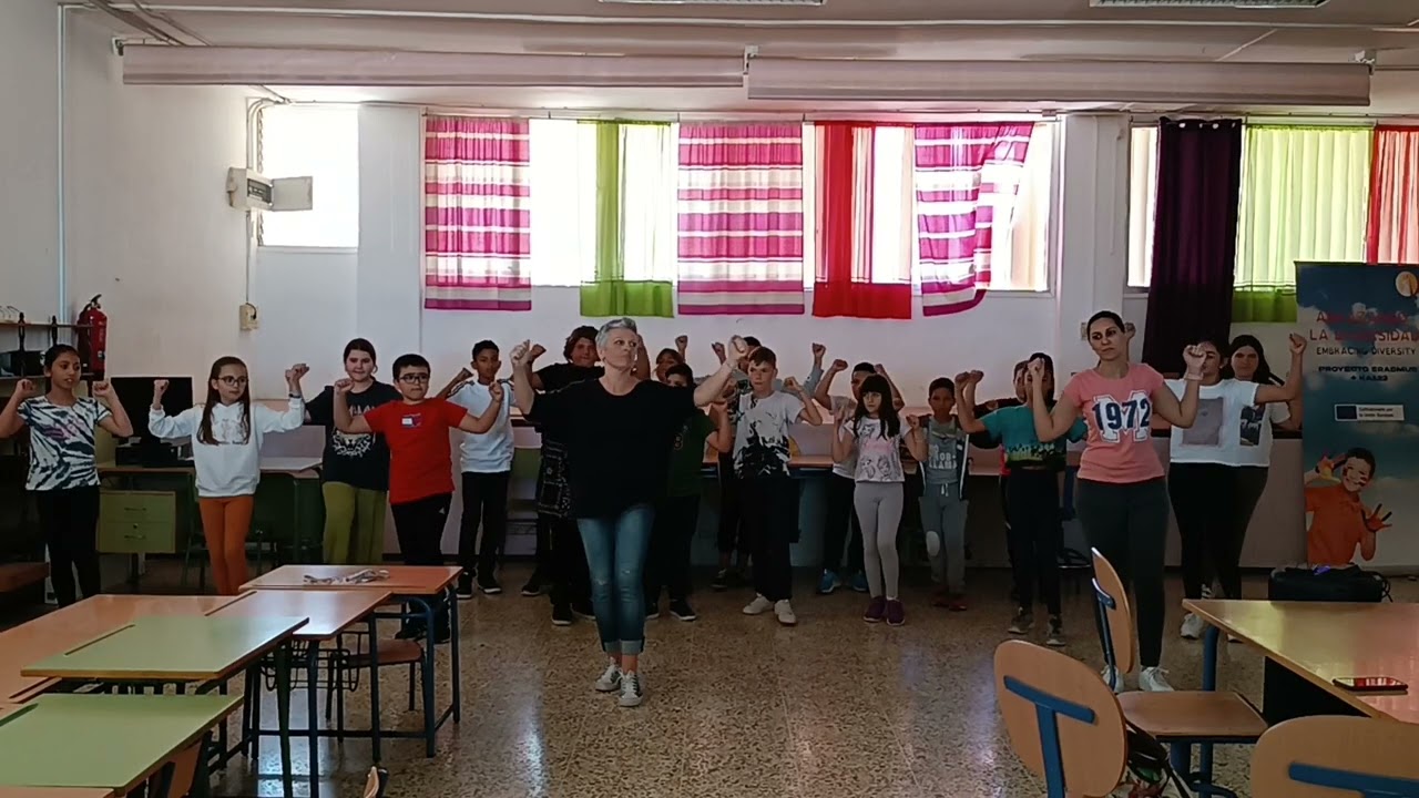 Baile muestra lipdub centro de salud - CEIP Virgen de la Paz