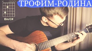 Родина Трофим аккорды 🎸 кавер табы как играть на гитаре | pro-gitaru.ru