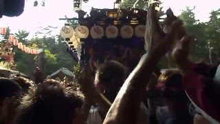 20150920 10033 1やわたんまち2日目神明町拝殿前