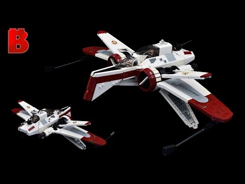 STUNNING Custom LEGO ARC-170 Starfighter
