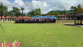 Yel-Yel Bintara Polri Siap Mengabdi Untuk Negeri