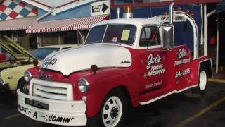 Old 50S Chevy Tow Truck Joes Towning Largo Florida