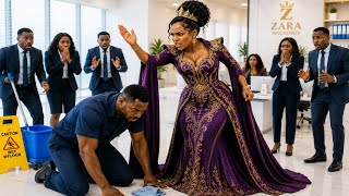 I Pretended To Be A Poor Cleaner To Expose My Gold Digger Fiancée And#movie #africanstory #storytime