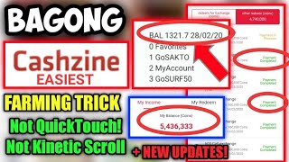 BAGONG CASHZINE FARMING TRICK! Makakapag-ipon kana ng mabilis! (Not QuickTouch) screenshot 4