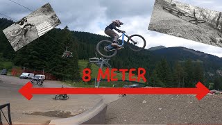 8 meter Gap in Chatel | Dowhill riding