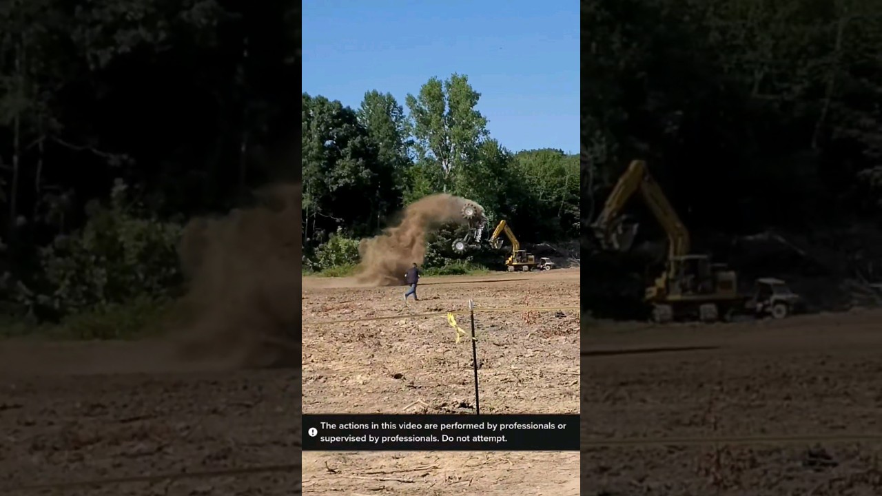 Jake Burton | Whiplash Mega Truck World Record Jump Attempt Ends In Insane Crash 